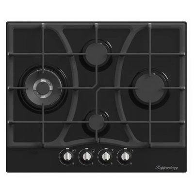 Встраиваемая газовая варочная панель Kuppersberg FS 604 B silver 00006642