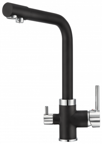 Смеситель для кухни Kuppersberg Geos deep black 00006780