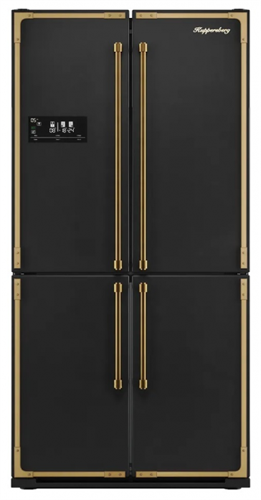 Отдельностоящий холодильник Side by Side Kuppersberg NMFV 18591 BK Bronze 00006993