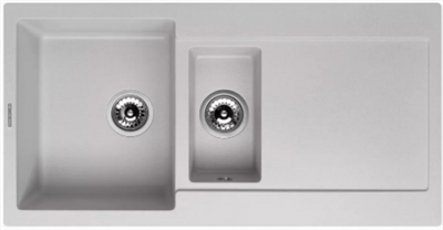 Кухонная мойка Kuppersberg Modena 1,5B2D GREY 00008333