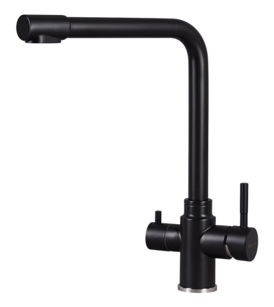 Смеситель для кухни Kuppersberg Geo kg2385cr black metalic 00008363