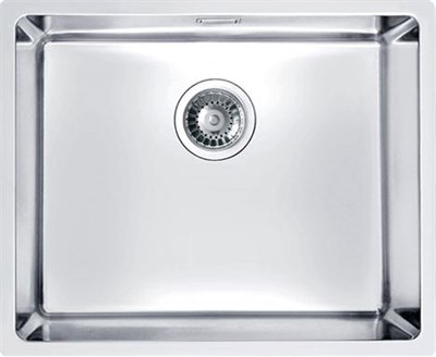 ALVEUS KOMBINO 50 KMB 90 FI, мойка, нержавеющая сталь (в комплекте с сифоном 1130550) 1114489