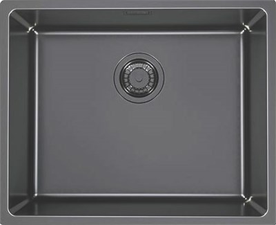 ALVEUS KOMBINO 50 MONARCH ANTRACITE SAT-90, мойка,нерж.сталь, антрацит (в компл. с выпуском без сиф) 1121284