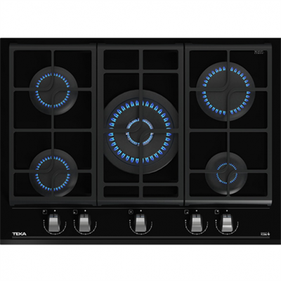 Встраиваемая газовая варочная панель Teka GZC 75330 XBN NIGHT RIVER BLACK 112570061