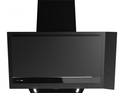 Каминная вытяжка Teka DVI 88-G1 EOS matt black 112930056