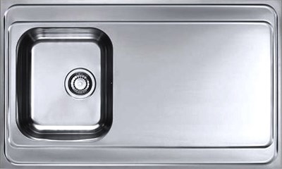 ALVEUS CLASSIC PRO 70 SAT-90, мойка, нержавеющая сталь сатин (в комплекте с сифоном 1130551) 1130471