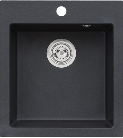 ALVEUS GRANITAL GENESIS BOOGIE 20 G91, мойка, гранит, черный 1133432