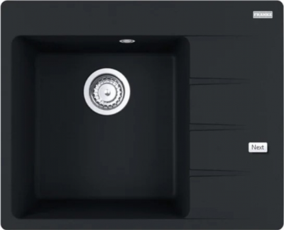 Кухонная мойка Franke CNG 611/211-62 TL черный матовый (чаша слева) 114.0639.712 114.0639.712