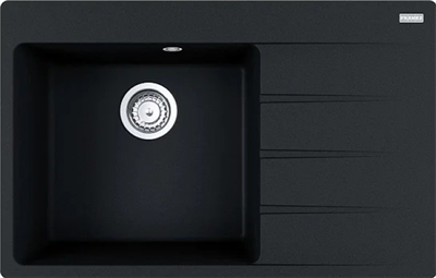 Кухонная мойка Franke CNG 611/211-78 TL черный матовый (чаша слева) 114.0639.726 114.0639.726