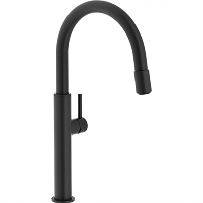 Смеситель для кухни Franke Pescara up&down черный матовый (115.0545.135) 115.0545.135