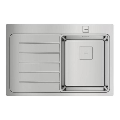 Teka ZENIT RS15 1B 1D L 78, мойка, нержавеющая сталь полировнная, чаша справа 115100009