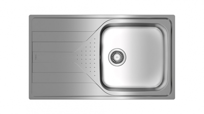 Металлическая мойка Teka UNIVERSE 50 T-XP 1B 1D PLUS POLISHED 115110022