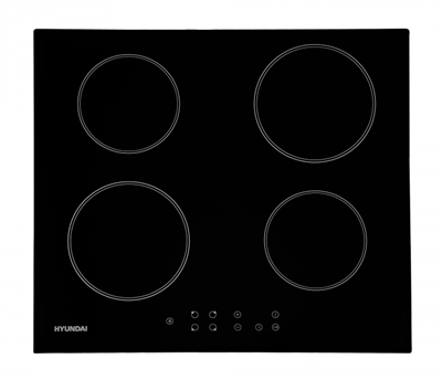 Встраиваемая индукционная варочная панель Hyundai HHI 6740 BG 1199546