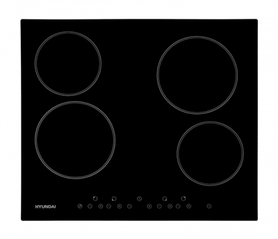 Встраиваемая электрическая варочная панель Hyundai HHE 6450 BG 1199549