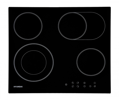 Встраиваемая электрическая варочная панель Hyundai HHE 6670 BG 1199563