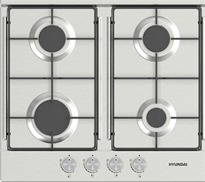 Встраиваемая газовая варочная панель Hyundai HHG 6430 IX 1376077