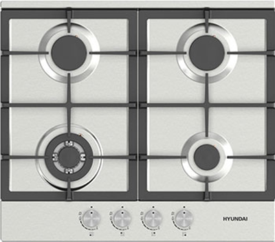 Встраиваемая газовая варочная панель Hyundai HHG 6435 IX 1376080
