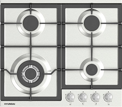 Встраиваемая газовая варочная панель Hyundai HHG 6436 IX 1598814