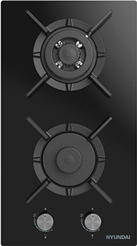 Встраиваемая газовая варочная панель Hyundai HHG 3237 BG 1598817