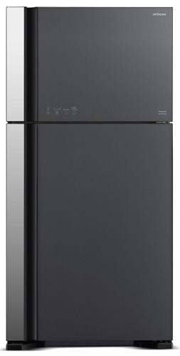 Холодильник Hitachi R-VG610PUC7 GGR 2-хкамерн. серое стекло (двухкамерный) 1907532