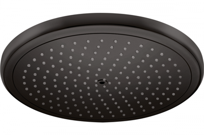 Верхний душ Hansgrohe Croma 26220670 280 Air, 28 х 28 см, 1 режим струи, без держателя, черный матовый 26220670