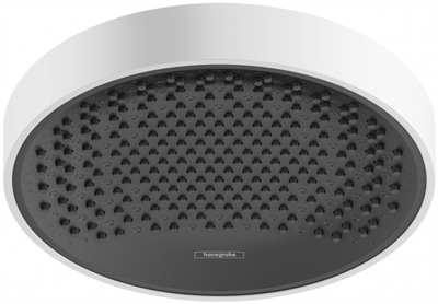 Верхний душ Hansgrohe Rainfinity 26228700, 25 х 25 см, 1 режим струи, без держателя, белый матовый 26228700