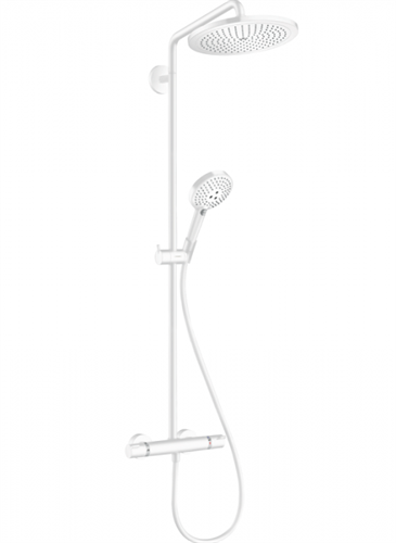 Душевая система Hansgrohe Croma Select S 26890700 термостатическая, цвет белый матовый 26890700
