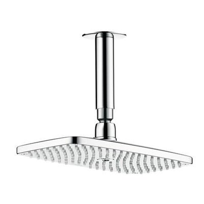 Верхний душ Hansgrohe Raindance Air EcoSmart 27383000, 24х16 см, 1 режим струи, с держателем 27383000