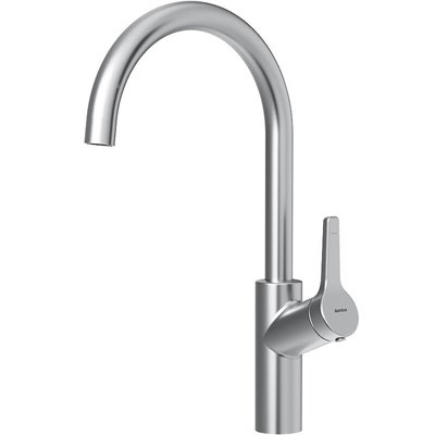 Смеситель Damixa Eclipse 310720400 для кухонной мойки, никель 310720400