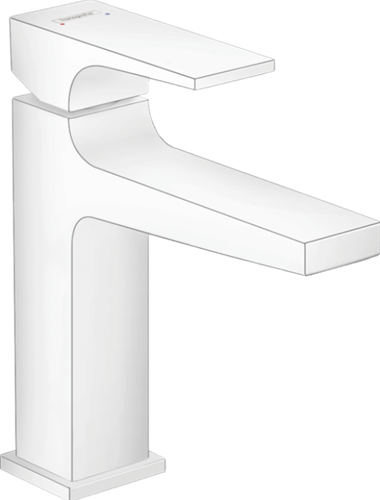 Смеситель Hansgrohe Metropol 32507700 для раковины, белый матовый 32507700