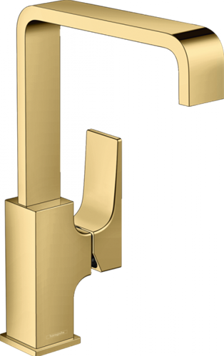 Смеситель Hansgrohe Metropol 32511990 для раковины, золото 32511990