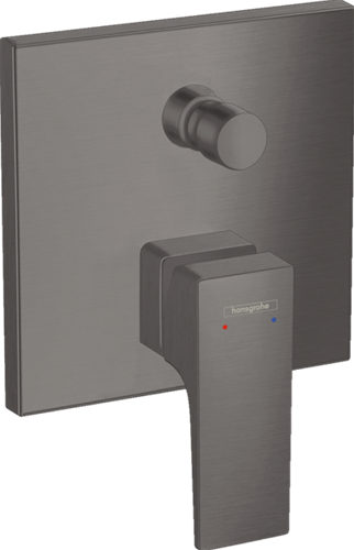 Смеситель Hansgrohe Metropol 32545340 для ванны, тёмный графит матовый 32545340