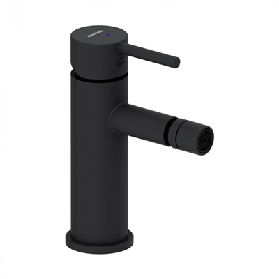 Смеситель для биде Damixa Scandinavian Pure 360240300, с донным клапаном, черный матовый 360240300