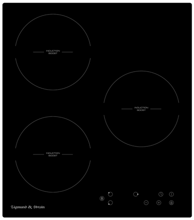 Встраиваемая индукционная варочная панель Zigmund & Shtain CI 33.4 B 4250055607952