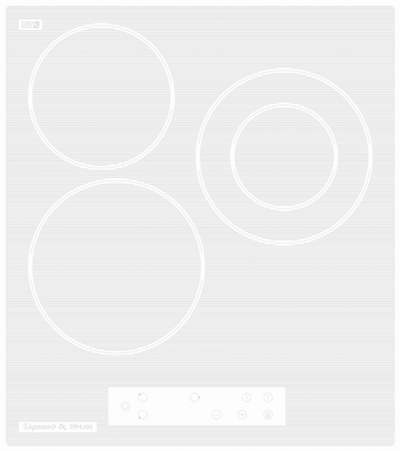 Встраиваемая электрическая варочная панель Zigmund & Shtain CN 37.4 W 4250055607983