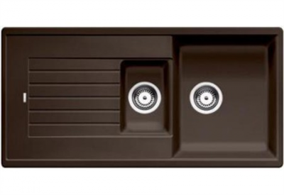 Blanco Zia 6S, мойка, гранит, кофе 515072