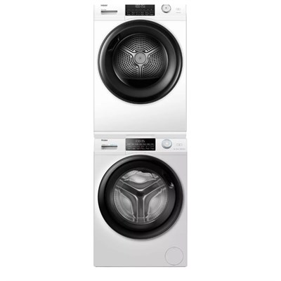 Колонна из стиральной и сушильной машин HAIER 959 9+9 кг ce0j10e00ru & cf067qe02ru & cf067ez02ru