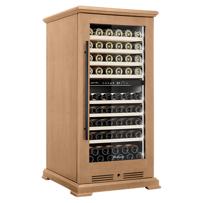 Отдельностоящий винный шкаф Meyvel MV99PRO-KBT2 (Натуральный бук) 980231