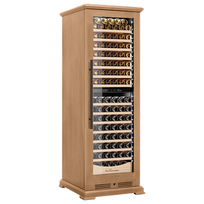 Отдельностоящий винный шкаф Meyvel MV163PRO-KBT2 (Натуральный бук) 980235