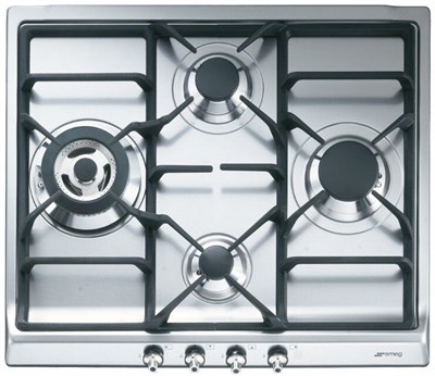 Встраиваемая газовая варочная панель Smeg SER60SGH3 8017709105235