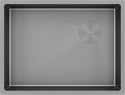 Мойка из нержавеющей стали Paulmark NEXT-SKEW 58 UNI, мойка, нержавеющая сталь, матовый черный pm885844-mbn