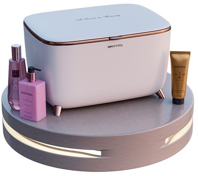 Холодильник для косметики Meyvel MB-09C3W 980225