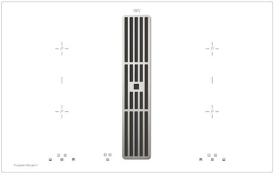 Варочная панель с вытяжкой Kuppersbusch KMI 8500.0 WR Stainless Steel kmi 8500.0 wr stainless steel