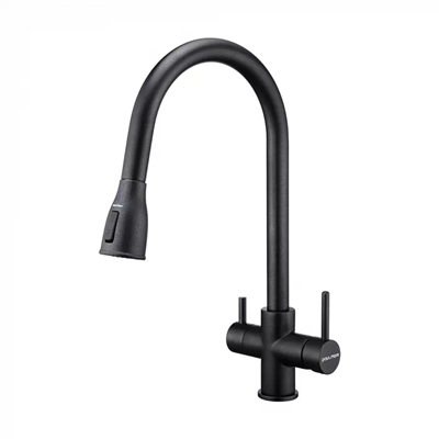 Paulmark LANGE, смеситель, гранит, черный la214212-blm