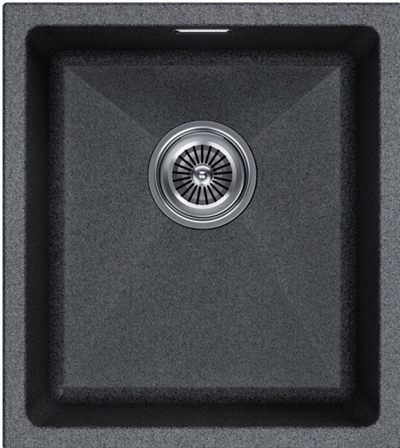Мойка гранитная Paulmark LUMI 41UNI, мойка, гранит, графит lu41-dg