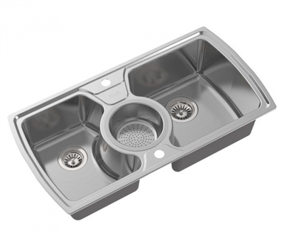 Oulin OL-321 (F&P), мойка, нержавеющая сталь сатин ol-321