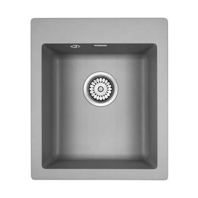 Мойка гранитная Paulmark KANTE 40, мойка, гранит, серый pm104249-gr