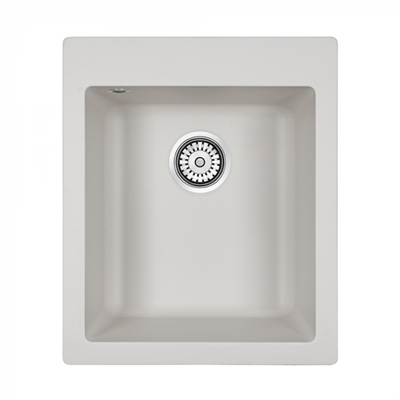 Мойка гранитная Paulmark KANTE 40, мойка, гранит, белый pm104249-wh