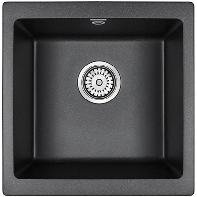 Мойка гранитная Paulmark GERA 50, мойка, гранит, антрацит pm104546-an