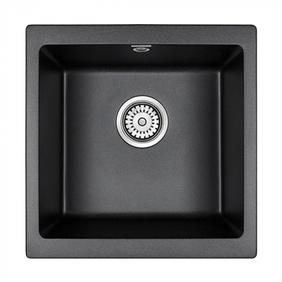 Мойка гранитная Paulmark GERA 50, мойка, гранит, черный pm104546-bl